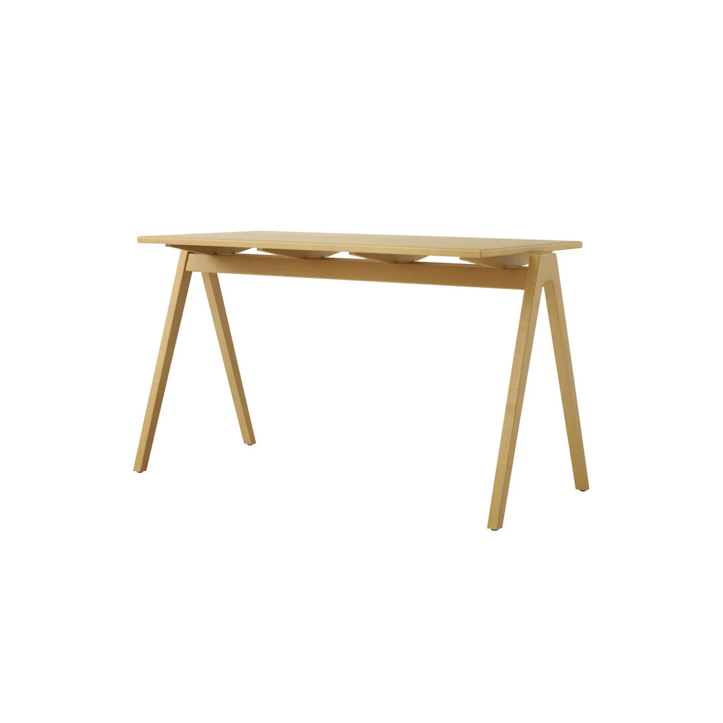 Daystak RD2 Table, honey stained beech