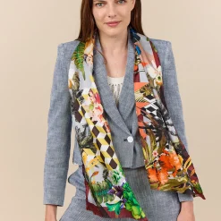 DECOUPAGE tørklæde