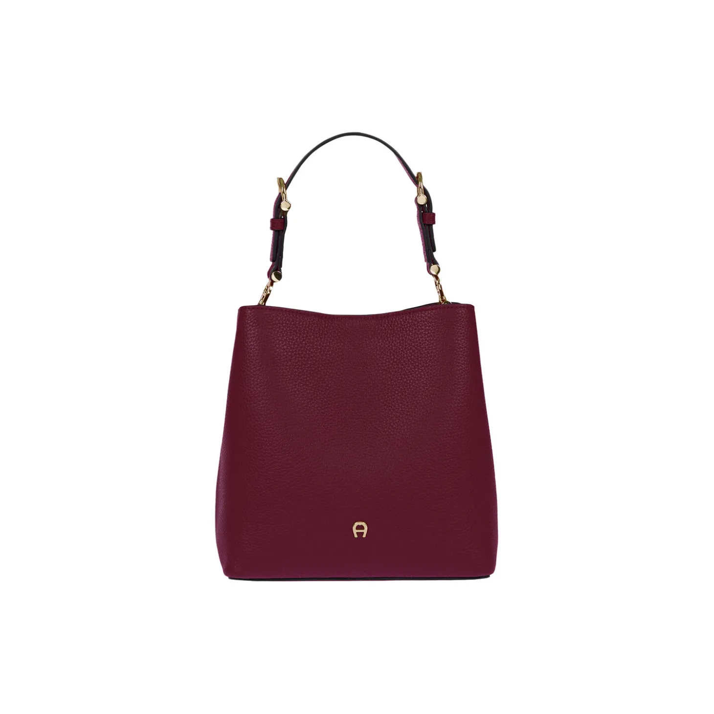 Delia S Hobo Bag, burgundy