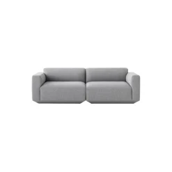 Develius modulsofa A, lysegrå