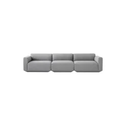 Develius modulsofa D, lysegrå