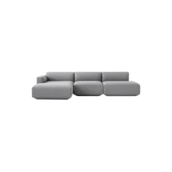 Develius modulsofa I, lysegrå