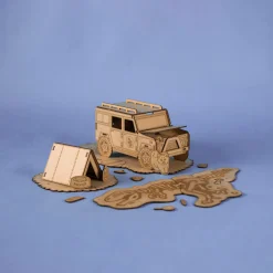 Dinosaur trælegetøj | Rover's udflugt