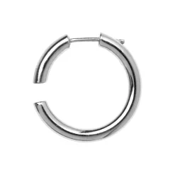 Disrupted Hoop, silver