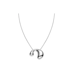 Dolphin Necklace, silver