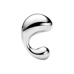 Dolphin Pool Stud Left, silver