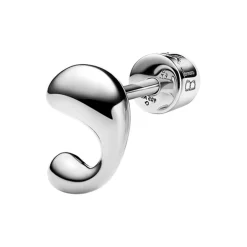 Dolphin Pool Stud Right, silver