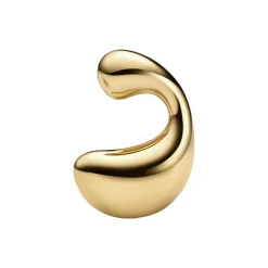 Dolphin Splash Stud Left, gold