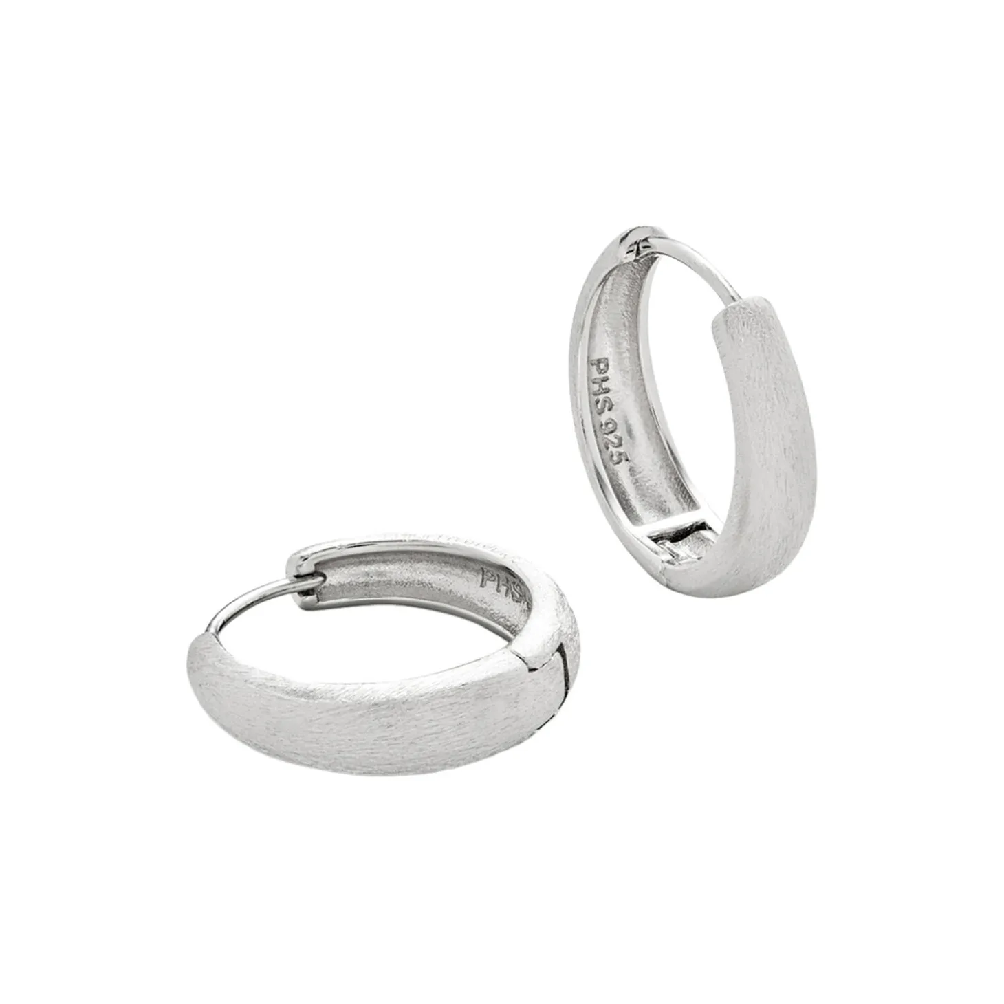 Dome Satin Hoops