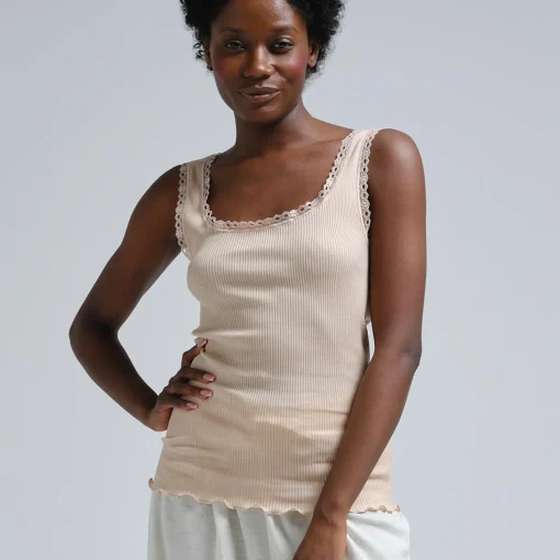 Donna Top, rosie beige