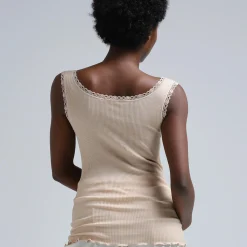 Donna Top, rosie beige