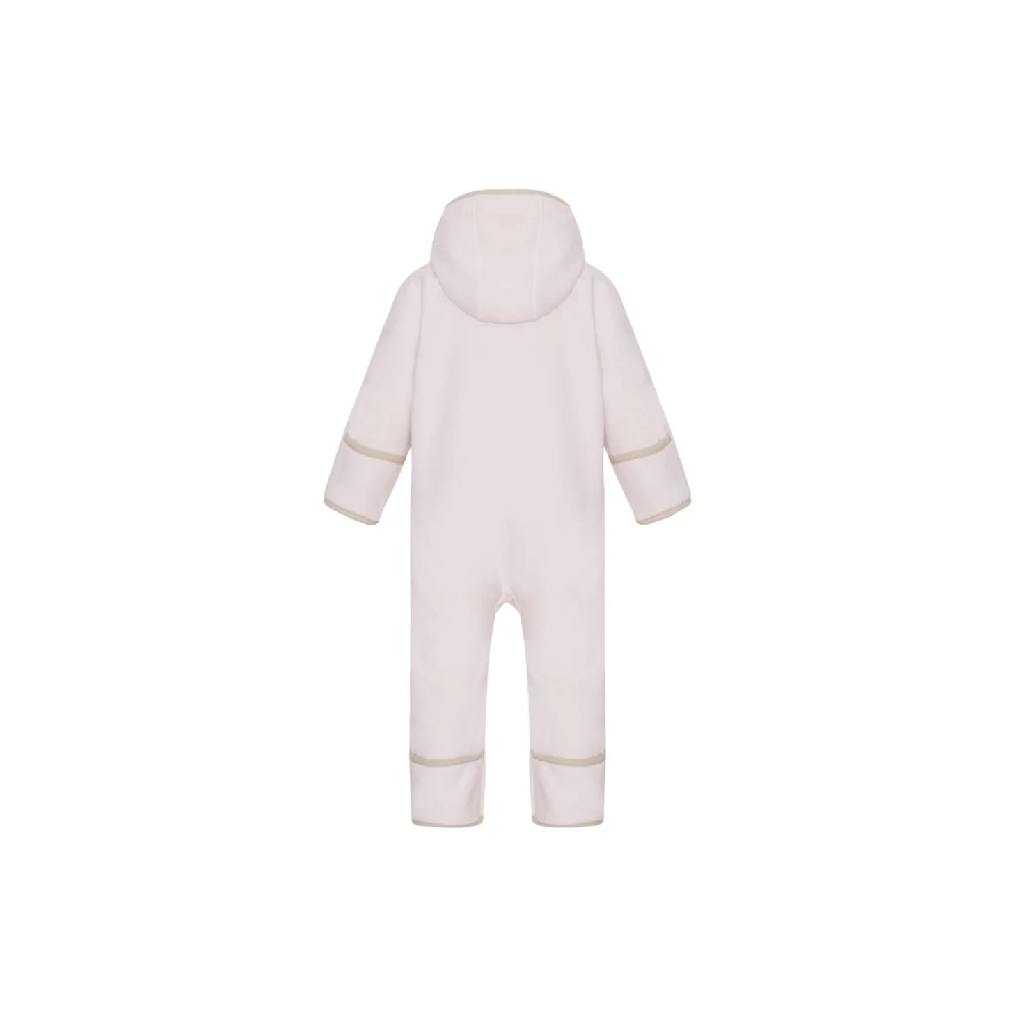 Doubleface Fleece Babysuit, rose powder/kit