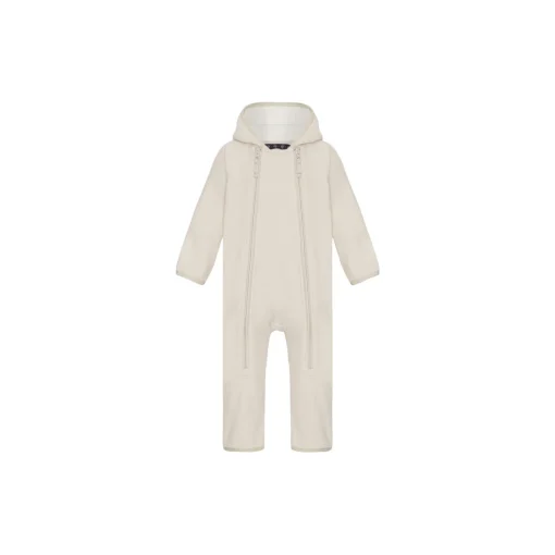 Doubleface Fleece Babysuit, kit/vanilla