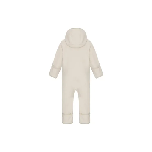 Doubleface Fleece Babysuit, kit/vanilla