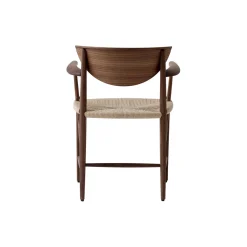 Drawn HM4 spisebordsstol, olieret valnød