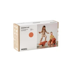 Dreamer sæt, burnt orange/dusty green