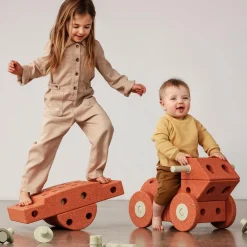 Dreamer sæt, burnt orange/dusty green