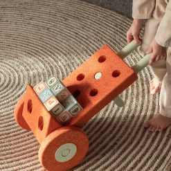 Dreamer sæt, burnt orange/dusty green