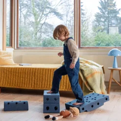 Dreamer sæt, deep blue/sky blue