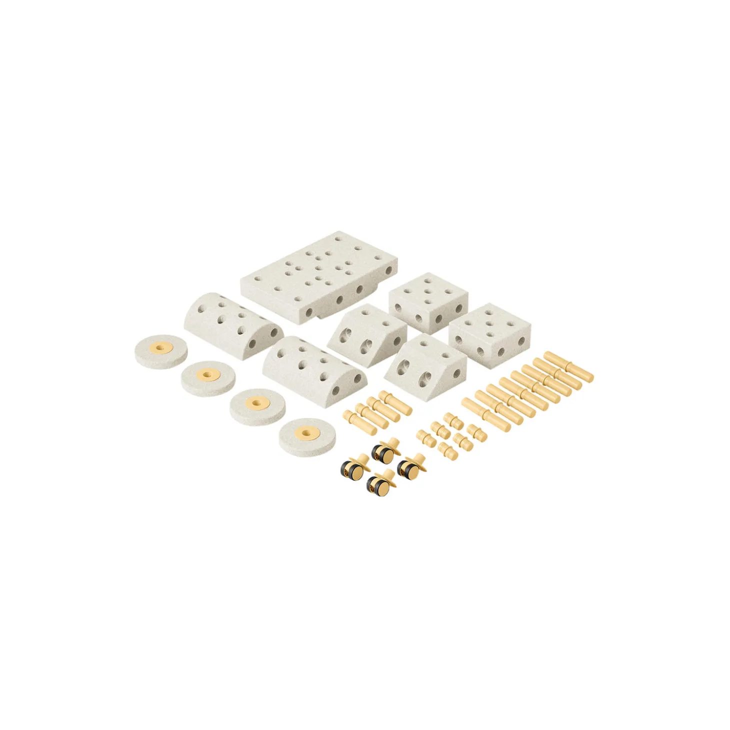 Dreamer sæt, sand grey/honey yellow