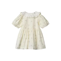 Dress Adele, 1481 blue flowers