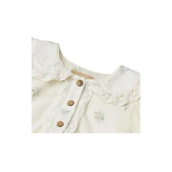 Dress Adele, 1481 blue flowers