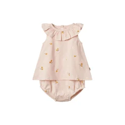 Dress Suit Ingeborg, 9435 powder yellow cherries