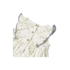 Dress Suit Lace Sofia, 9426 ivory checked flowers