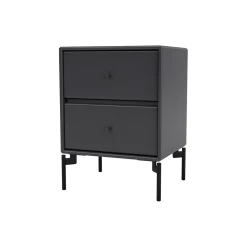 DRIFT natbord med ben, 04 anthracite/black