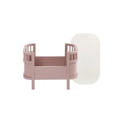 Dukkeseng med madras, blossom pink