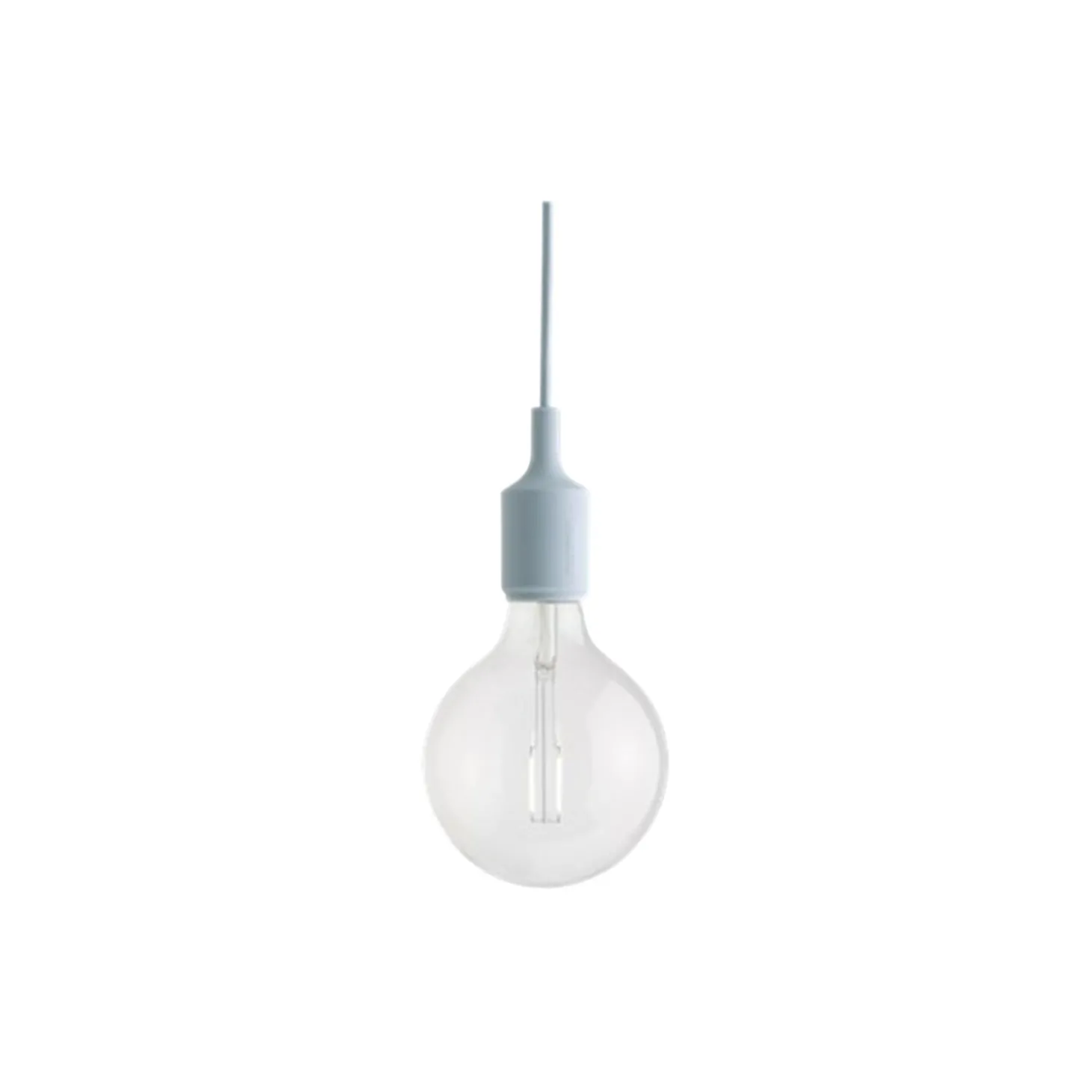 E27 Pendant Lamp, light blue