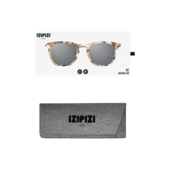 #E READING SUN solbriller, blue tortoise