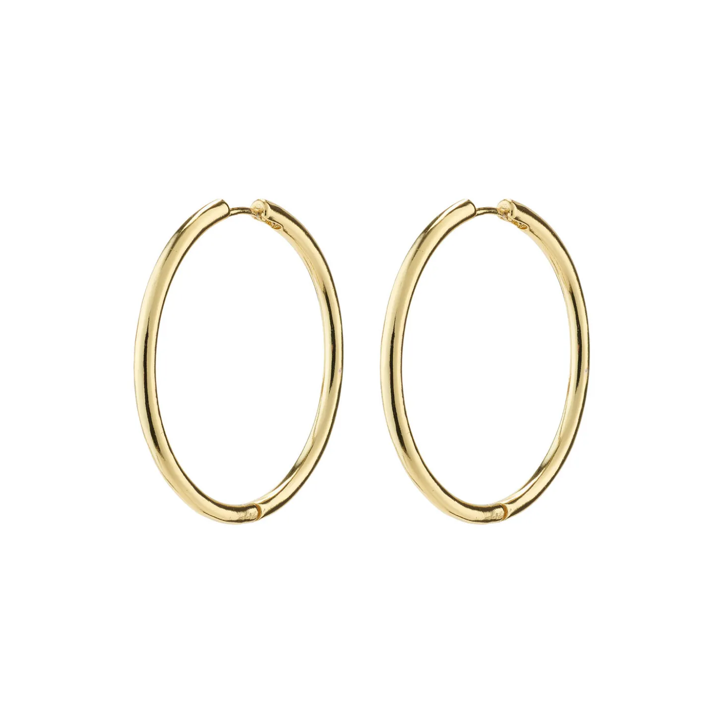 EANNA recycled maxi hoops, guldbelagt