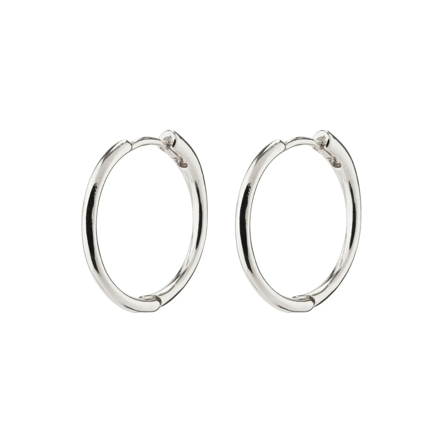 EANNA recycled medium hoops, sølvbelagt