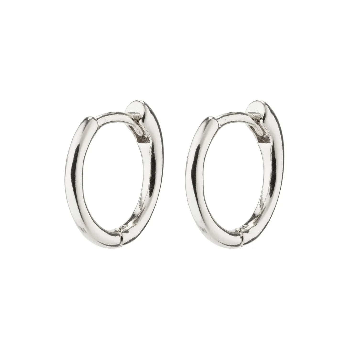 EANNA recycled små hoops, sølvbelagt