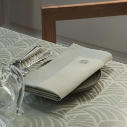 EASTER damaskdug, light green