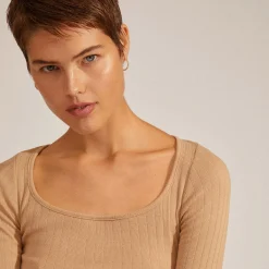 EBNA store krystal hoops, guldbelagt