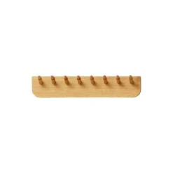 Echo Coat Rack 40, oiled oak