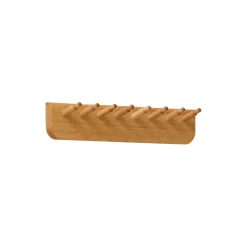 Echo Coat Rack 40, oiled oak