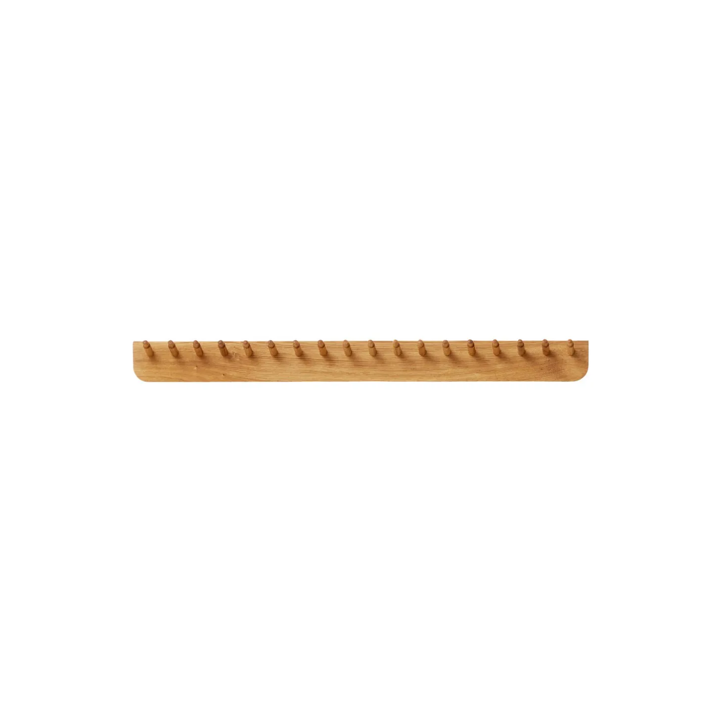 Echo Coat Rack 88, oiled oak