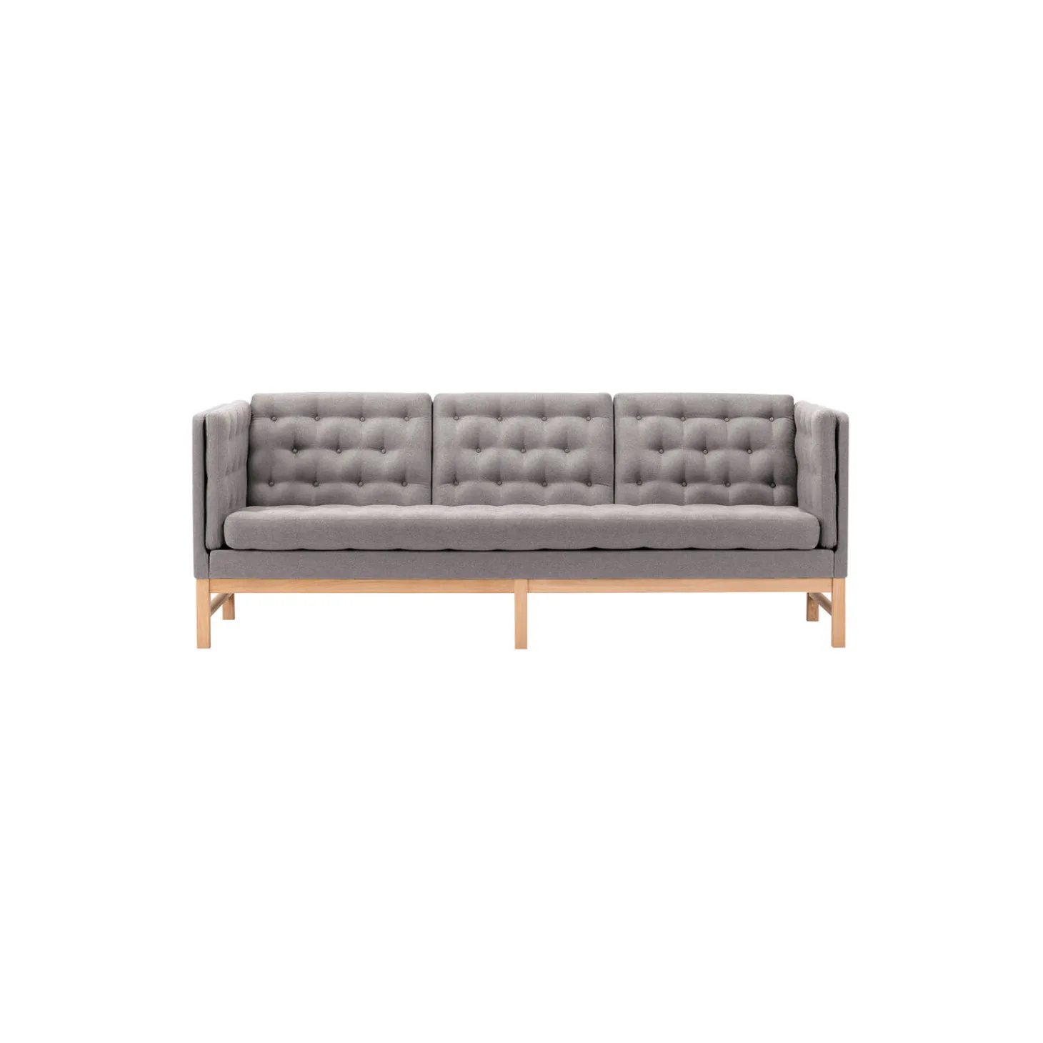 EJ315 3 pers. sofa, 005 Scoria/sæbebehandlet eg