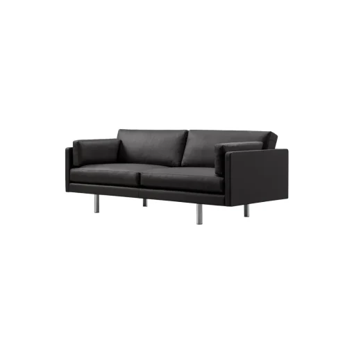 EJ220 2 pers. sofa, black