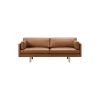 EJ220 2 pers. sofa, cognac