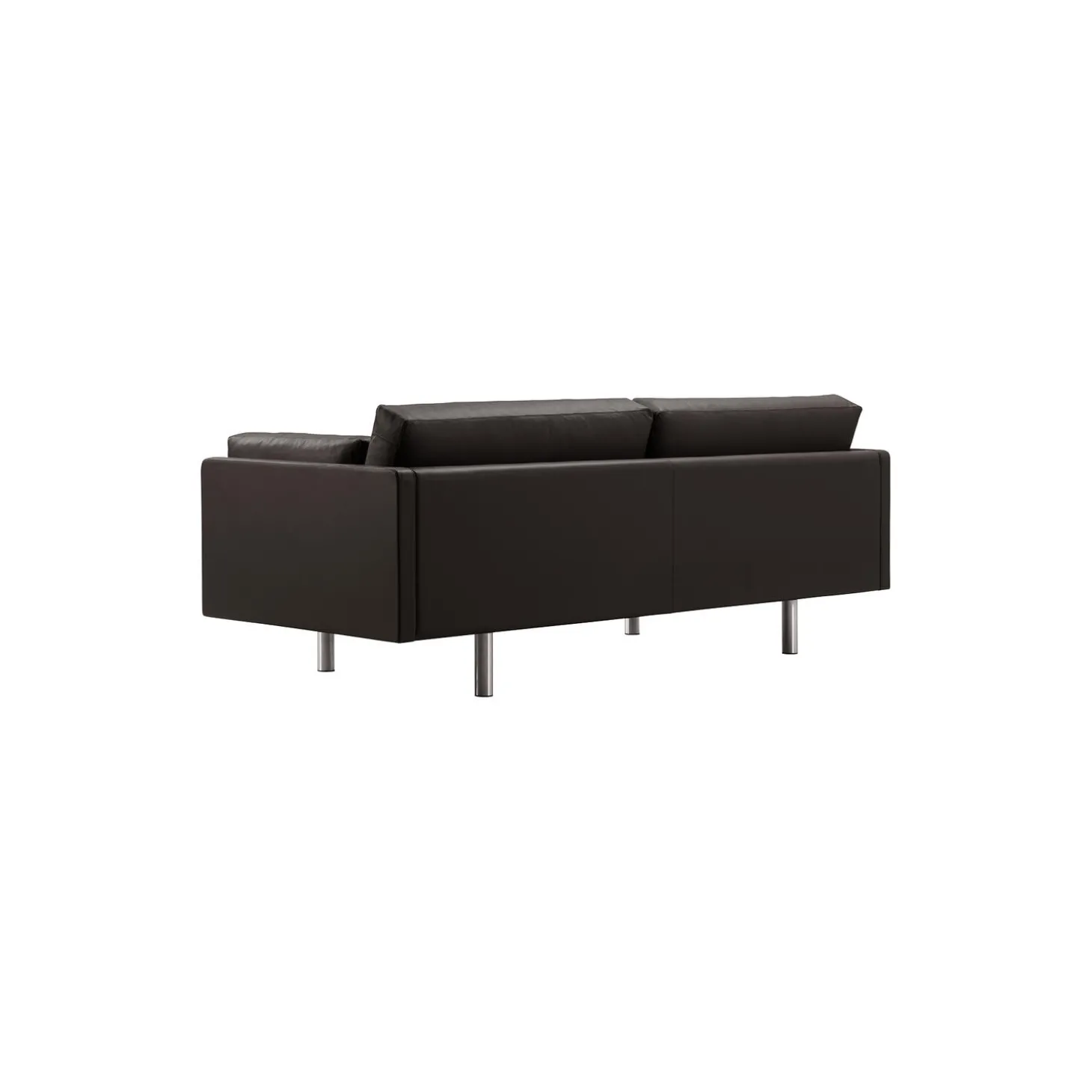 EJ220 2 pers. sofa, dark brown
