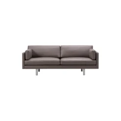 EJ220 2 pers. sofa, dark clay