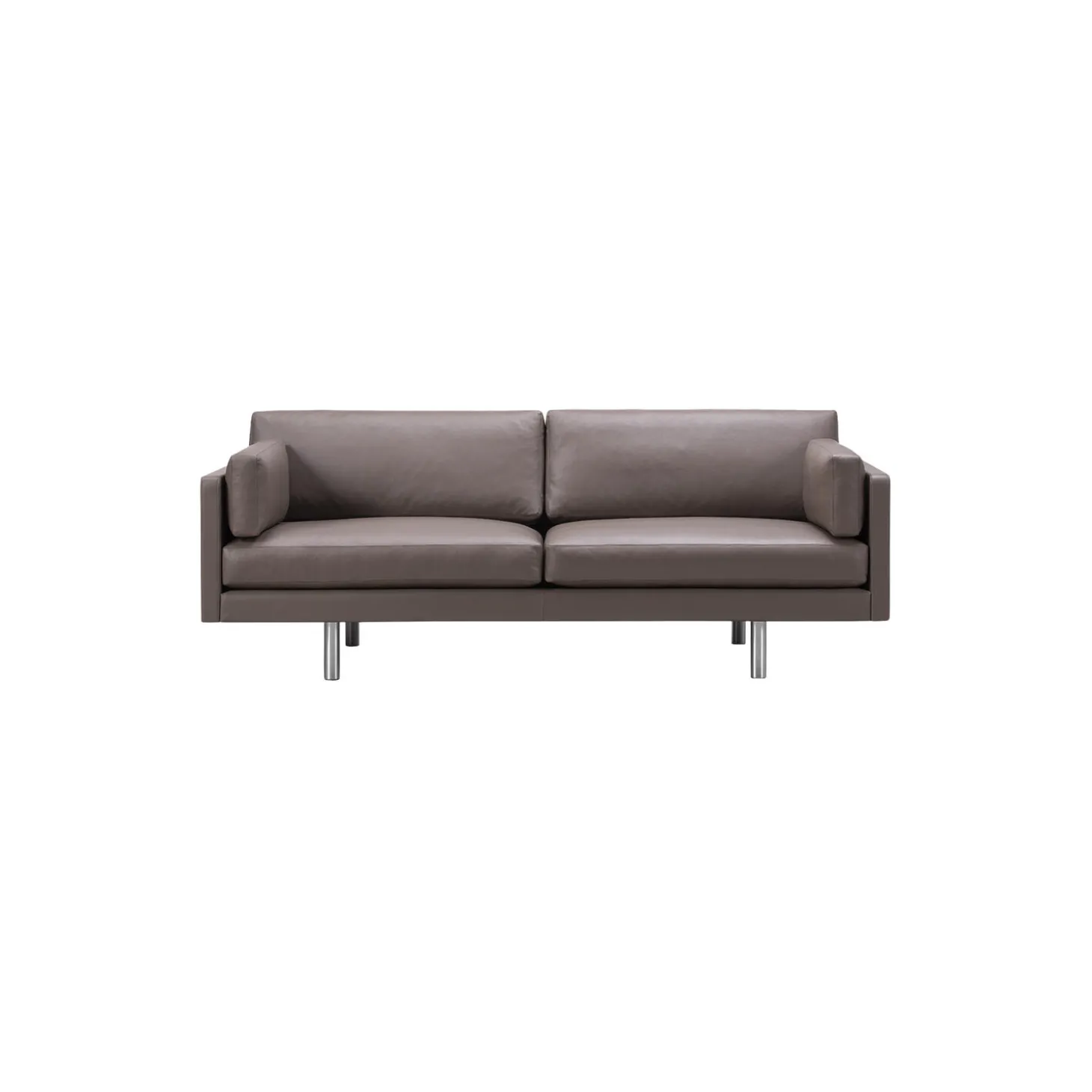 EJ220 2 pers. sofa, dark clay