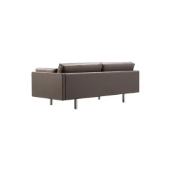 EJ220 2 pers. sofa, dark clay