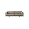 EJ 220-A 3-pers. sofa, lysebrun