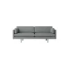 EJ 220-A 3-pers. sofa, mørkegrå