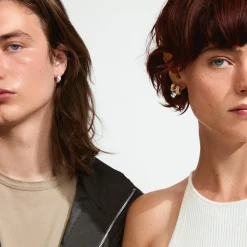 ELARA Øreringe, gold plated